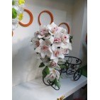 Buchet mireasa curgator orhidee 